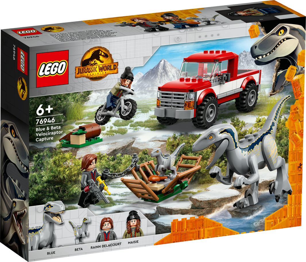 LEGO Jurassic World - Blue & Beta in der Velociraptor-Falle (76946)
