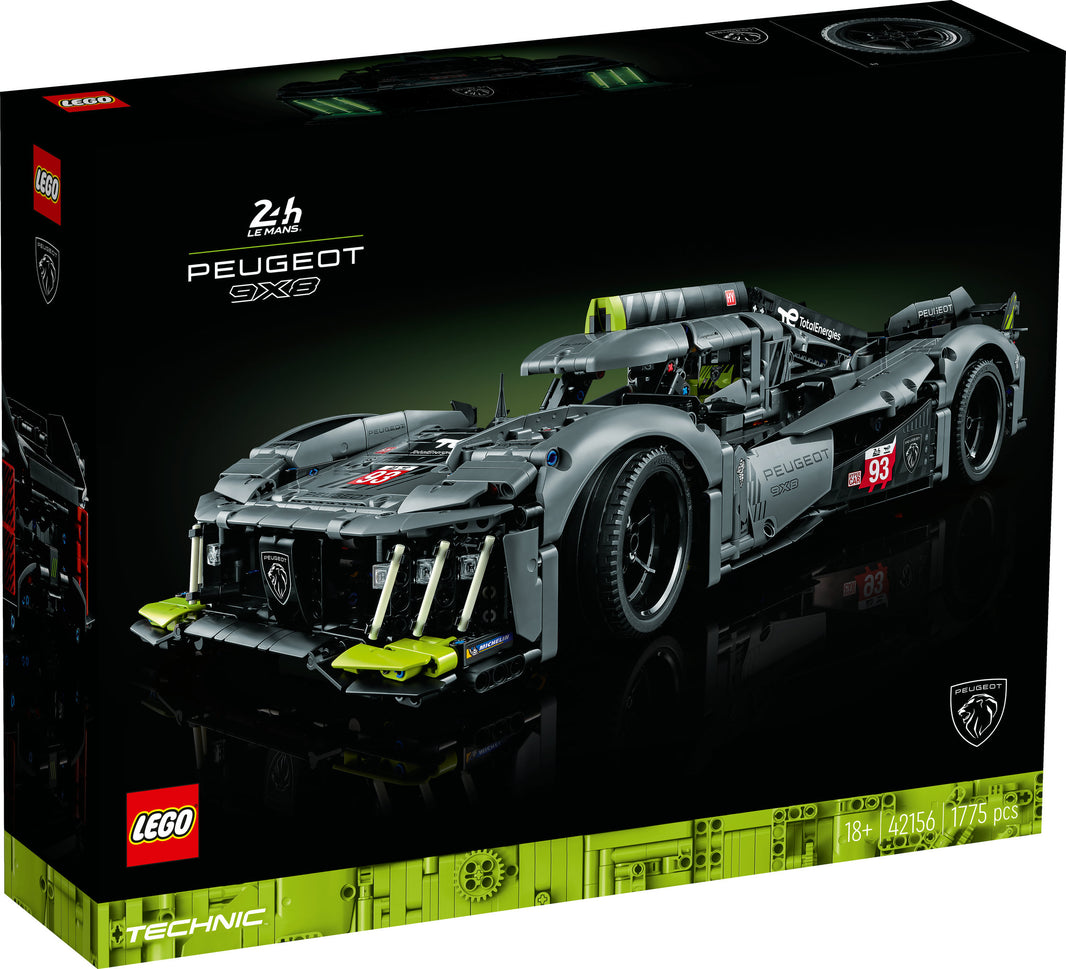 LEGO Technic - PEUGEOT 9X8 24H Le Mans Hybrid Hypercar (42156) – im GOLDSTEIN.SHOP verfügbar mit Gratisversand ab Schweizer Lager
