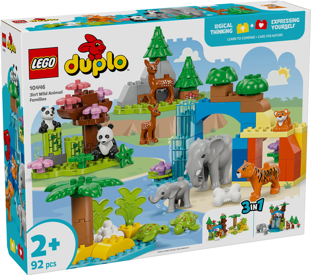 LEGO DUPLO Town - Wildtier-Familien 3-in-1-Set (10446) – im GOLDSTEIN.SHOP verfügbar mit Gratisversand ab Schweizer Lager