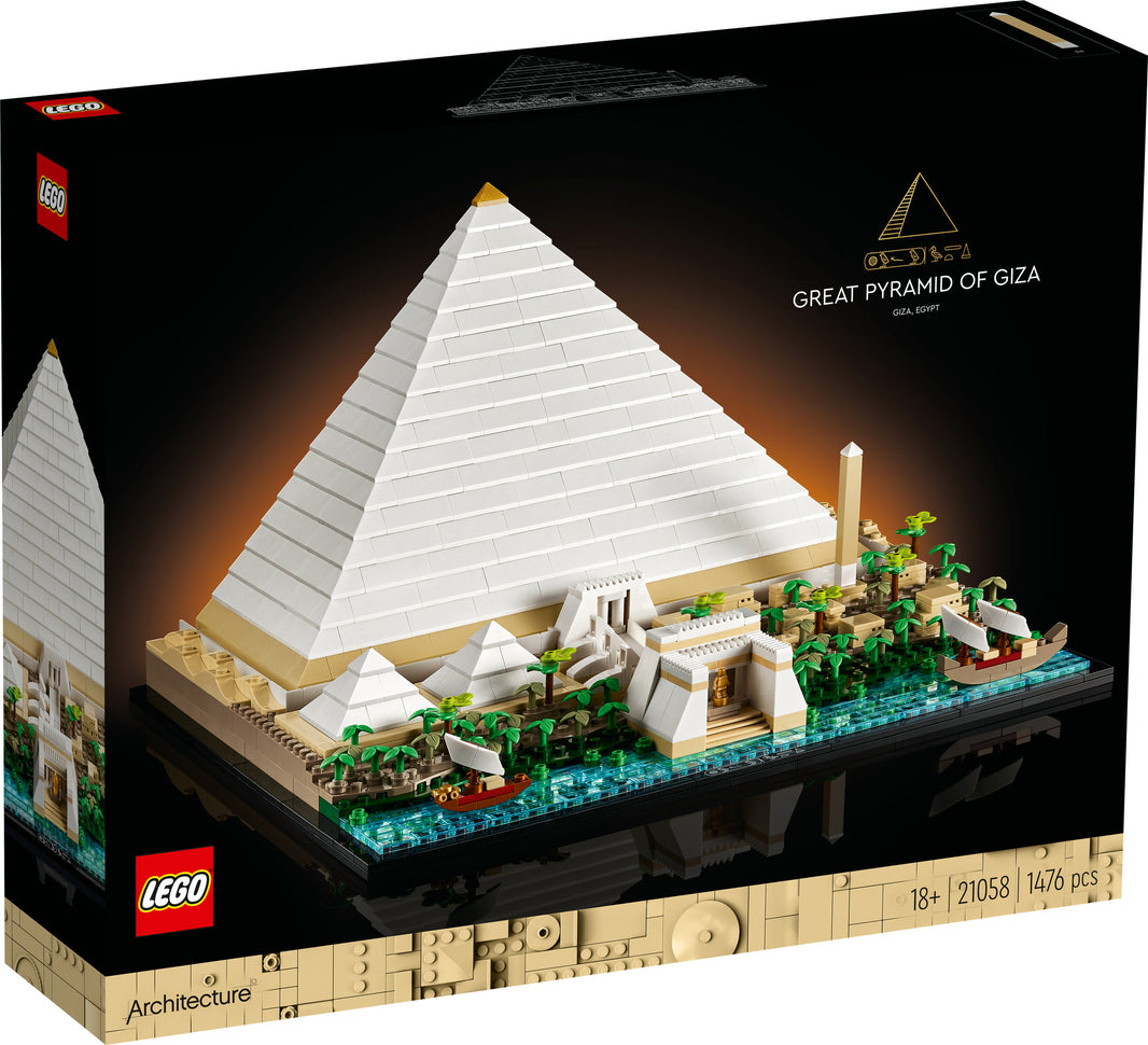 LEGO Architecture - Cheops-Pyramide (21058) – im GOLDSTEIN.SHOP verfügbar mit Gratisversand ab Schweizer Lager