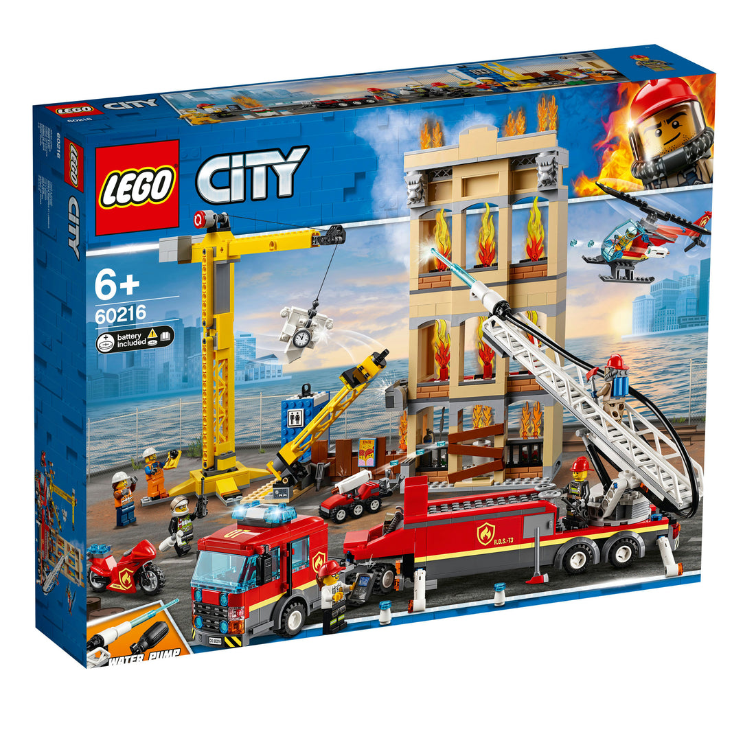 LEGO City - Feuerwehr in der Stadt (60216)