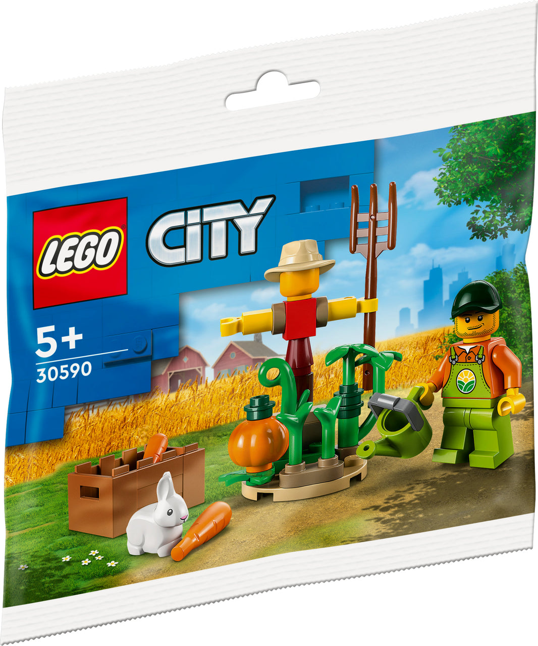 LEGO City - Bauernhofgarten mit Vogelscheuche (30590)