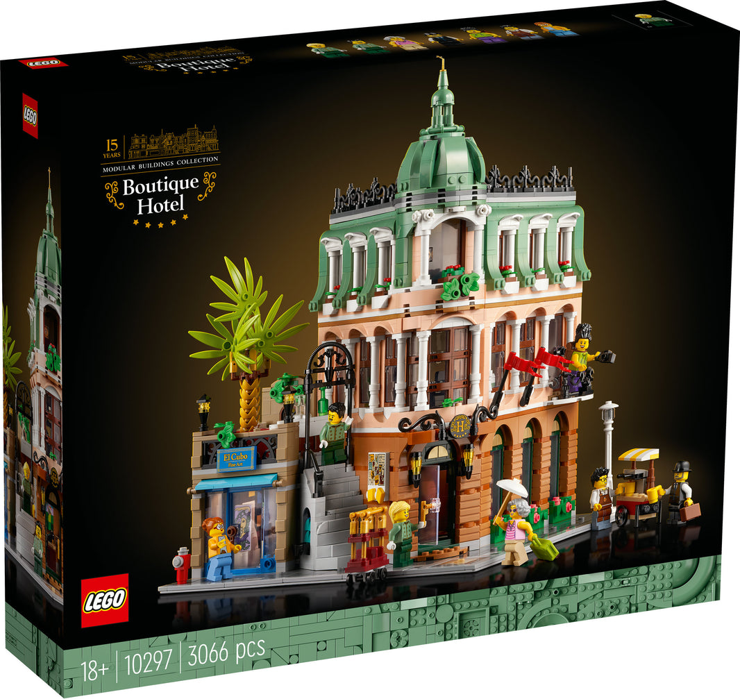 LEGO Icons - Boutique-Hotel (10297) – im GOLDSTEIN.SHOP verfügbar mit Gratisversand ab Schweizer Lager