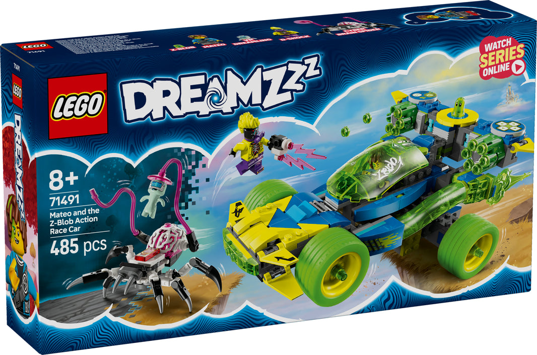 LEGO DREAMZzz - Mateo mit dem Z-Blob Action-Rennwagen (71491) – im GOLDSTEIN.SHOP verfügbar mit Gratisversand ab Schweizer Lager