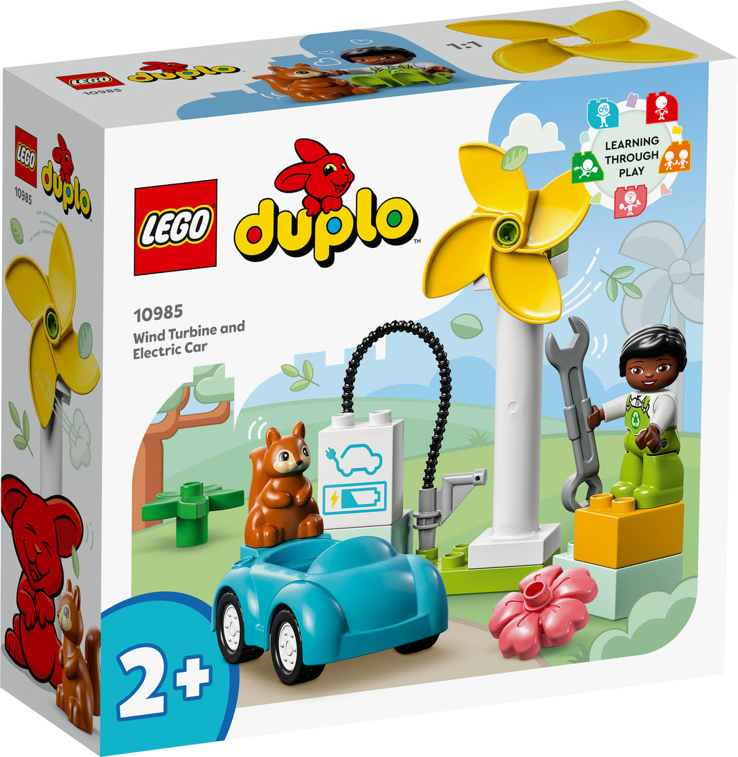 LEGO DUPLO Town - Windrad und Elektroauto (10985) – im GOLDSTEIN.SHOP verfügbar mit Gratisversand ab Schweizer Lager