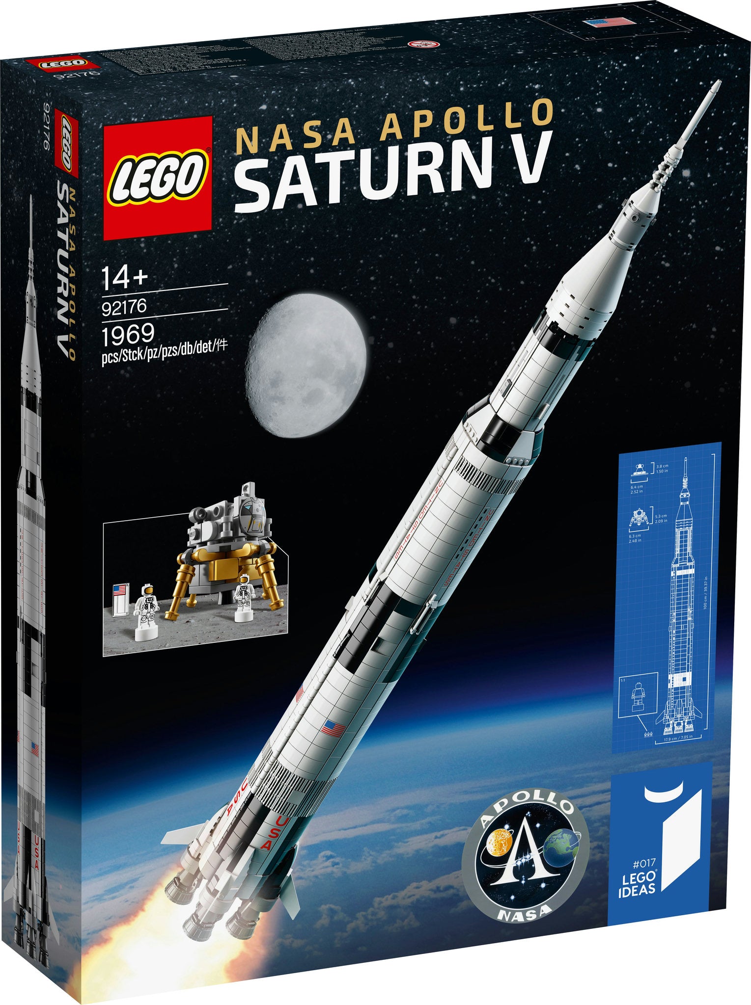 LEGO Ideas - LEGO NASA Apollo Saturn V (92176)