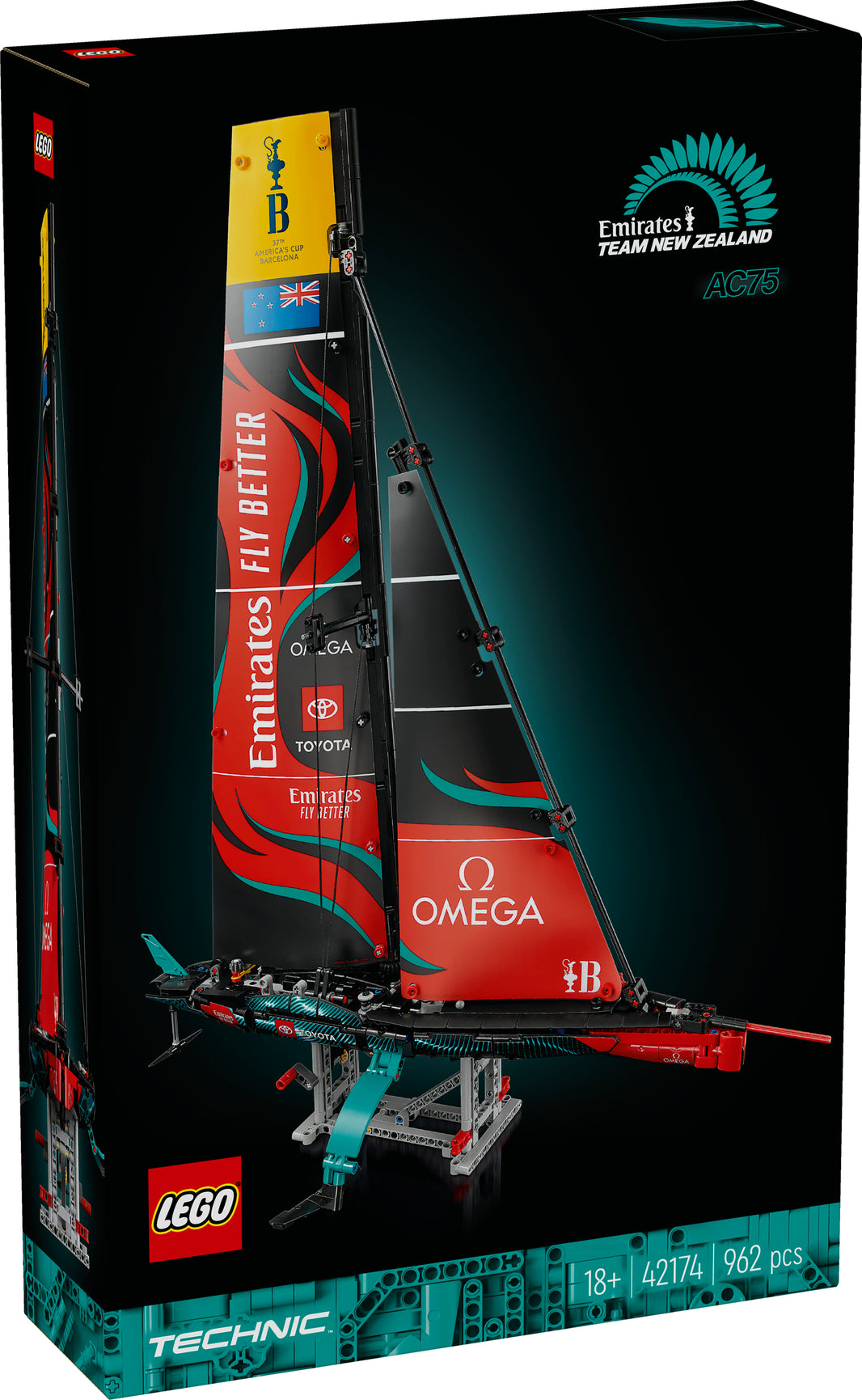 LEGO Technic - Emirates Team New Zealand AC75 Rennjacht (42174) – im GOLDSTEIN.SHOP verfügbar mit Gratisversand ab Schweizer Lager