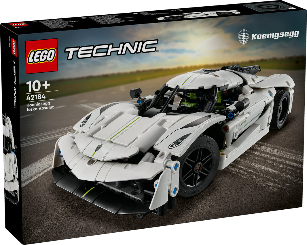LEGO Technic - Koenigsegg Jesko Absolut Supersportwagen in Weiss (42184) – im GOLDSTEIN.SHOP verfügbar mit Gratisversand ab Schweizer Lager