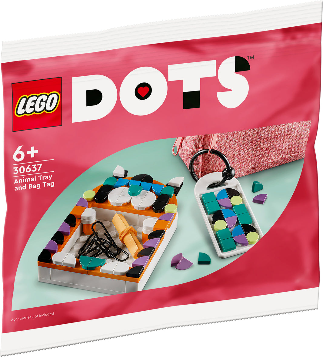 LEGO DOTS - Tier-Ablageschale & Taschenanhänger (30637)