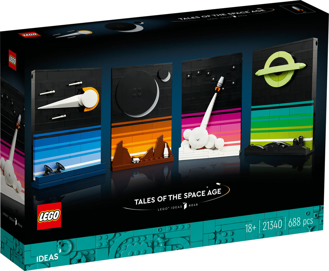 LEGO Ideas - Geschichten aus dem Weltraumzeitalter (21340) – im GOLDSTEIN.SHOP verfügbar mit Gratisversand ab Schweizer Lager