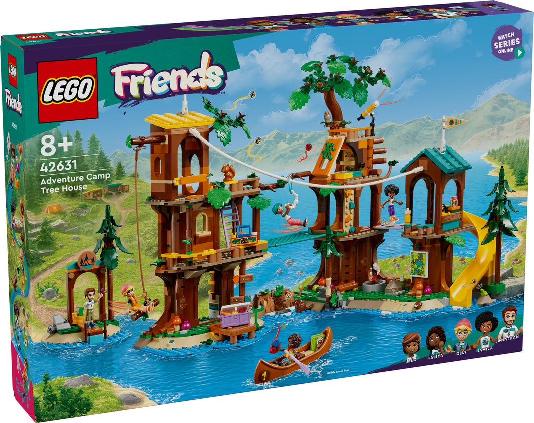LEGO Friends - Baumhaus im Abenteuercamp (42631) – im GOLDSTEIN.SHOP verfügbar mit Gratisversand ab Schweizer Lager