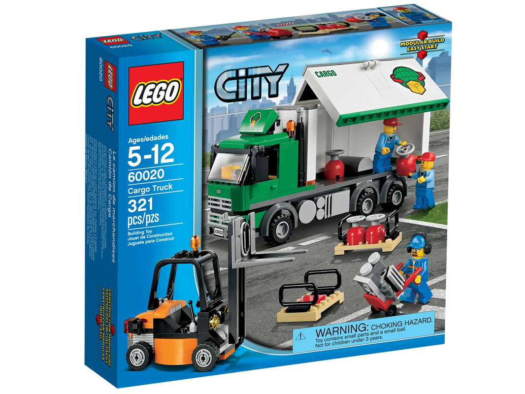 LEGO City LKW mit Gabelstapler (60020) – im GOLDSTEIN.SHOP verfügbar mit Gratisversand ab Schweizer Lager