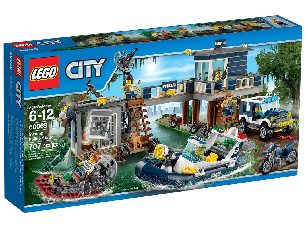 LEGO City Polizeiwache im Sumpf (60069) – im GOLDSTEIN.SHOP verfügbar mit Gratisversand ab Schweizer Lager