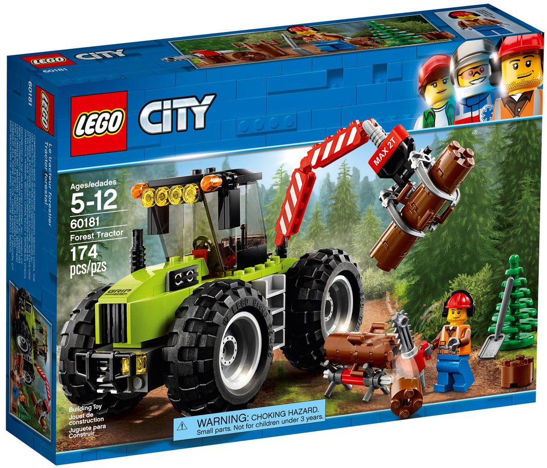 LEGO City Forsttraktor (60181) – im GOLDSTEIN.SHOP verfügbar mit Gratisversand ab Schweizer Lager