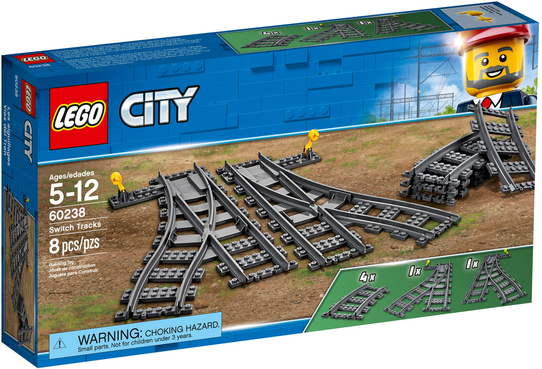 LEGO City - Weichen (60238) – im GOLDSTEIN.SHOP verfügbar mit Gratisversand ab Schweizer Lager
