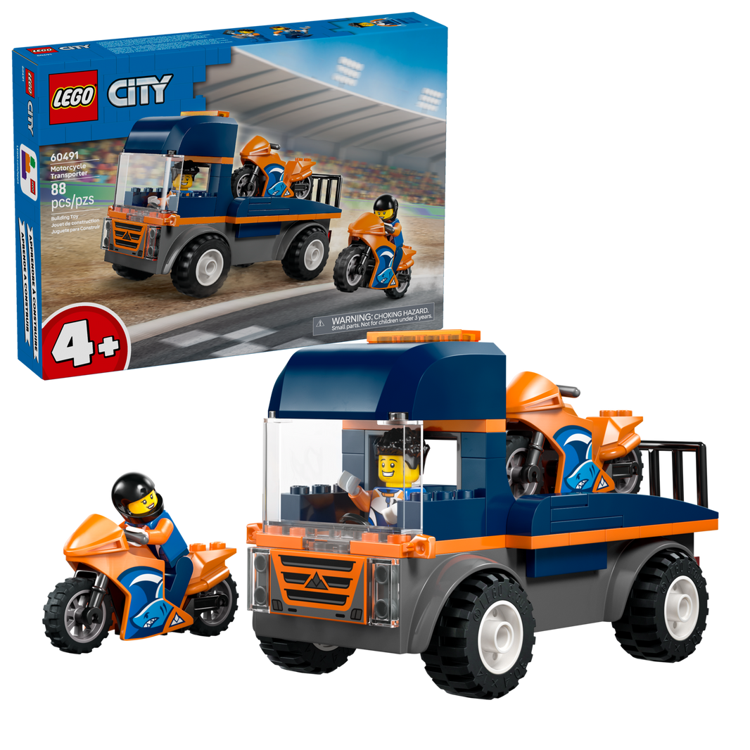 LEGO City - Motorradtransporter (60491)