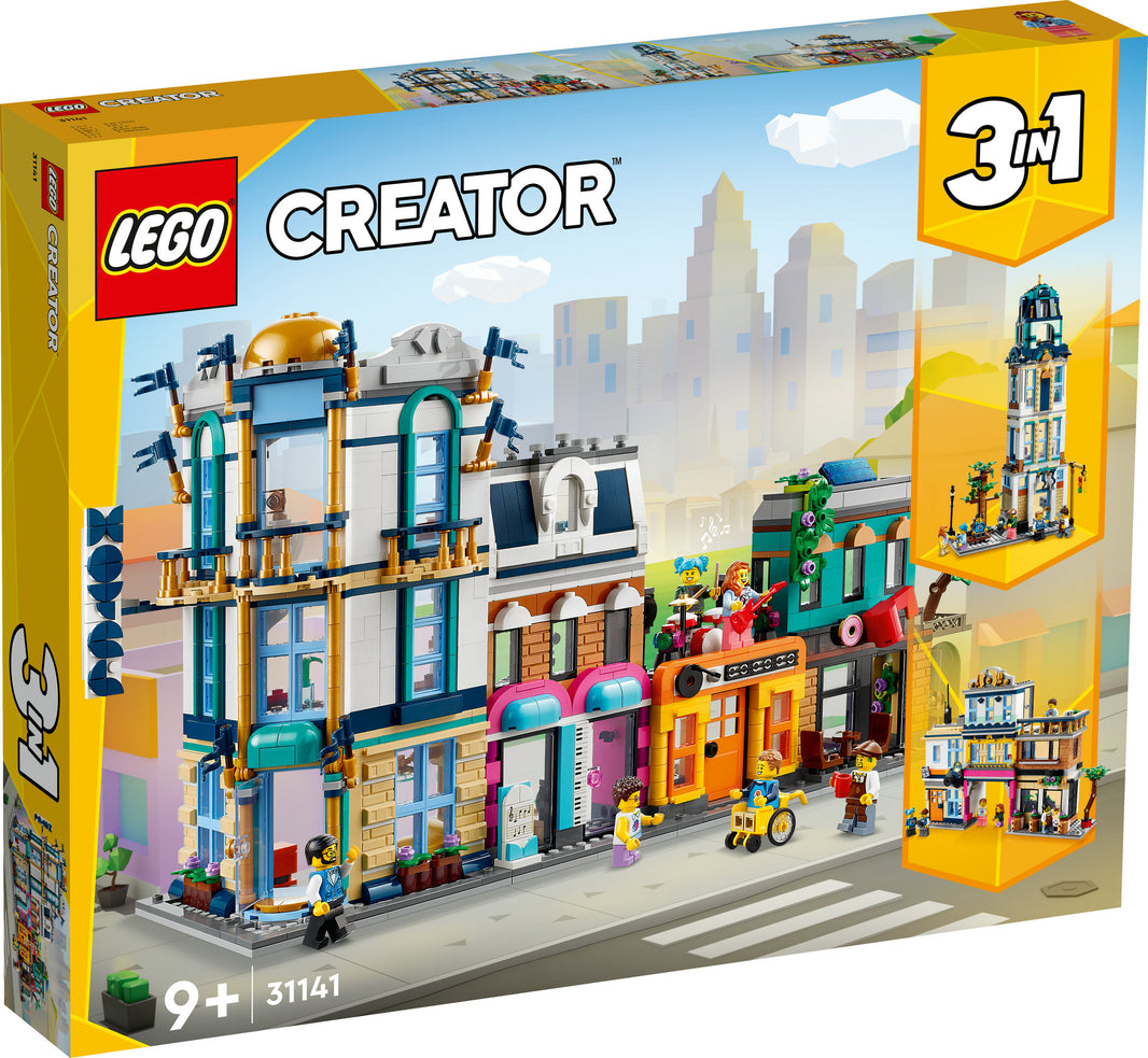LEGO Creator - Hauptstrasse (31141) – im GOLDSTEIN.SHOP verfügbar mit Gratisversand ab Schweizer Lager