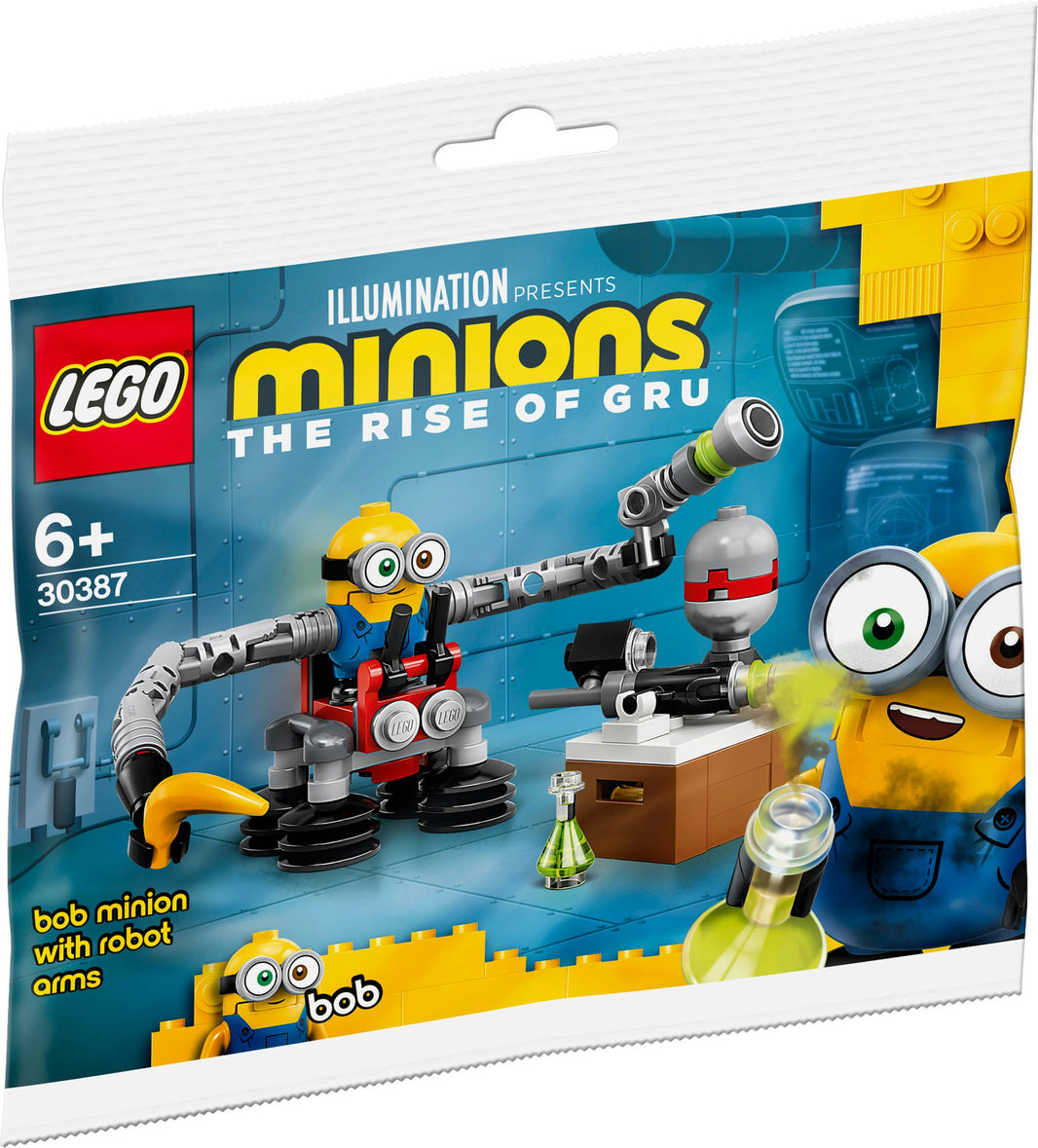 LEGO Minions - Minion Bob mit Roboterarmen (30387)