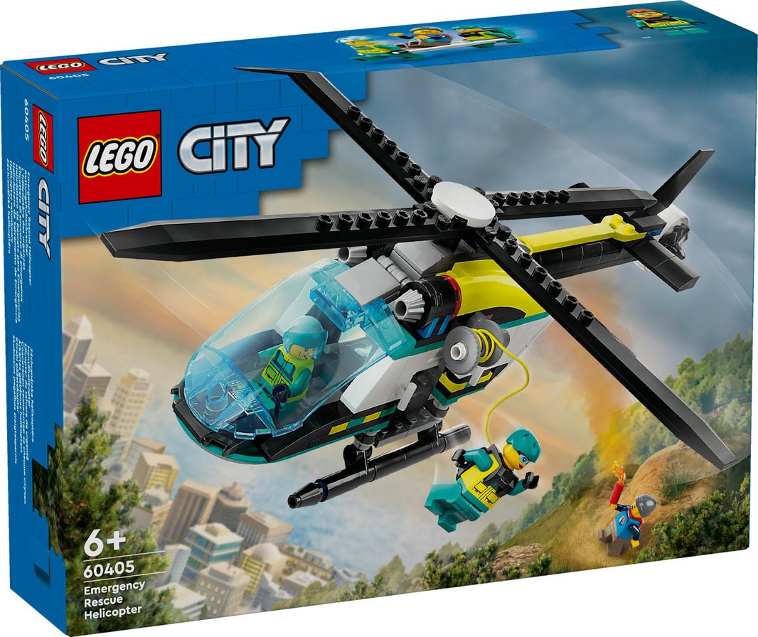 LEGO City - Rettungshubschrauber (60405) – im GOLDSTEIN.SHOP verfügbar mit Gratisversand ab Schweizer Lager