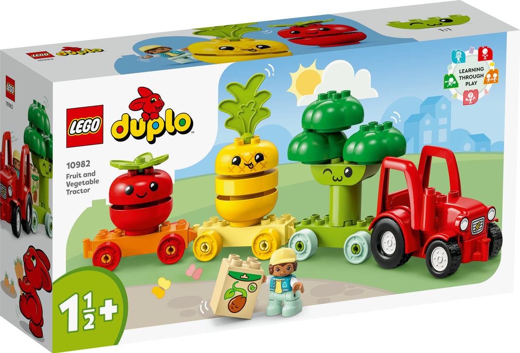 LEGO DUPLO My First - Obst- und Gemüse-Traktor (10982) – im GOLDSTEIN.SHOP verfügbar mit Gratisversand ab Schweizer Lager