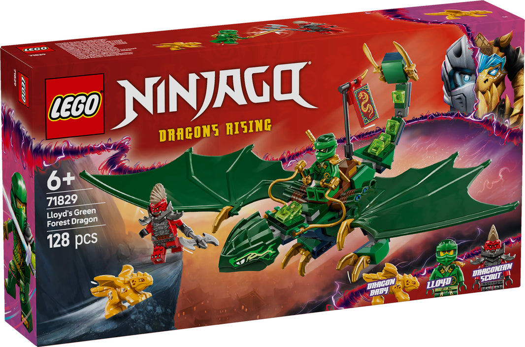 LEGO Ninjago - Lloyds grüner Walddrache (71829) – im GOLDSTEIN.SHOP verfügbar mit Gratisversand ab Schweizer Lager
