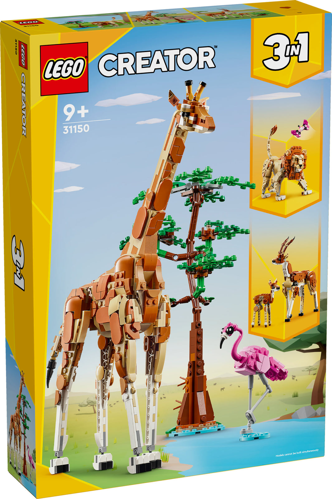 LEGO Creator - Tiersafari (31150) – im GOLDSTEIN.SHOP verfügbar mit Gratisversand ab Schweizer Lager