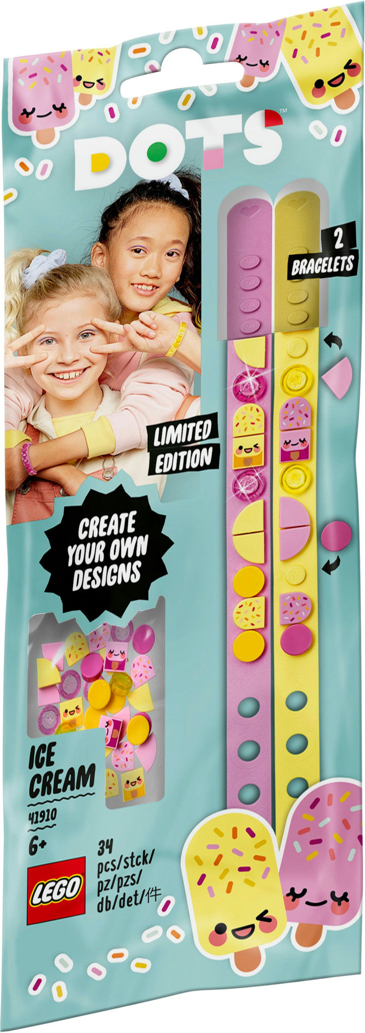 LEGO DOTS - Eiscreme Freundschaftsarmbänder (41910)
