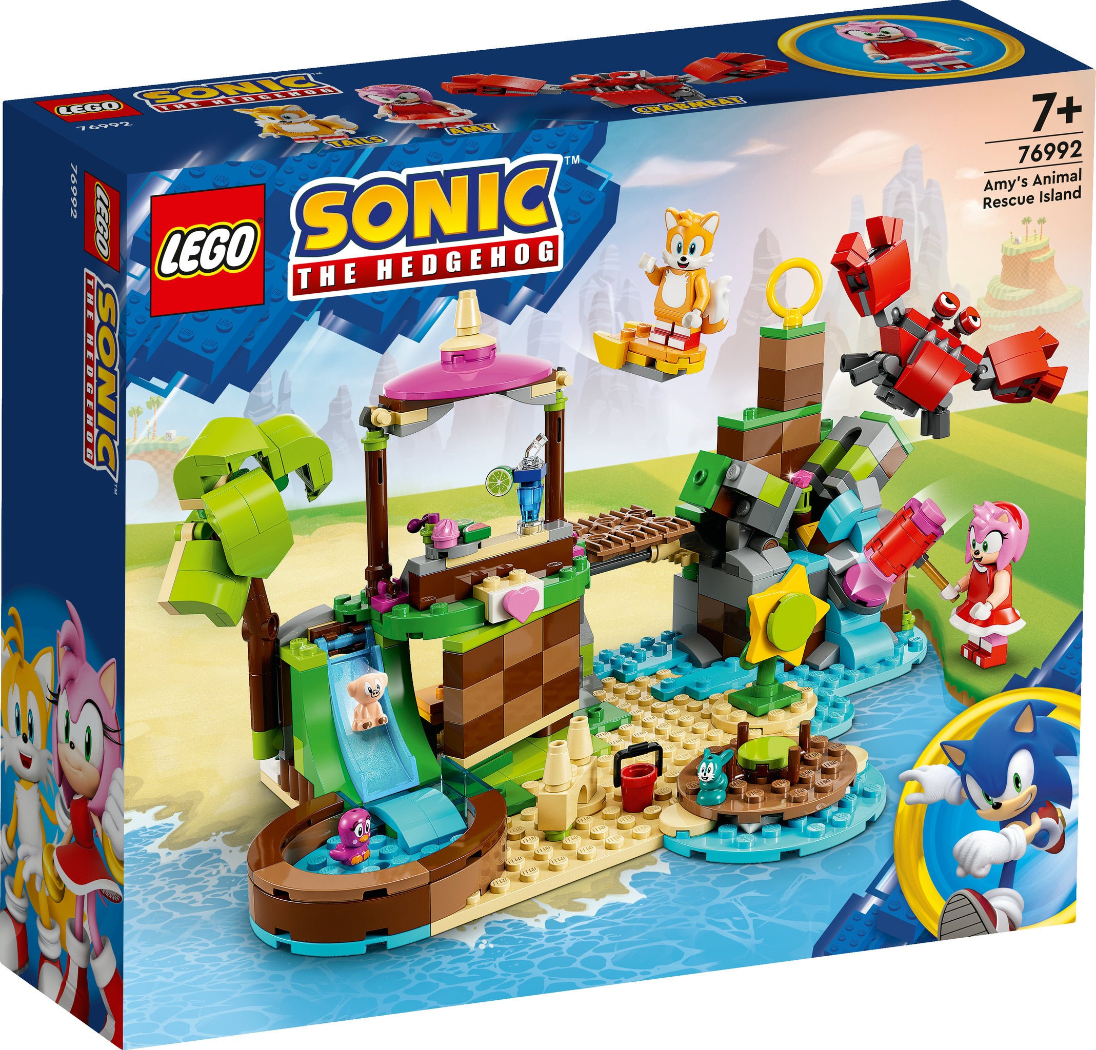 LEGO Sonic the Hedgehog - Amys Tierrettungsinsel (76992) – im GOLDSTEIN.SHOP verfügbar mit Gratisversand ab Schweizer Lager
