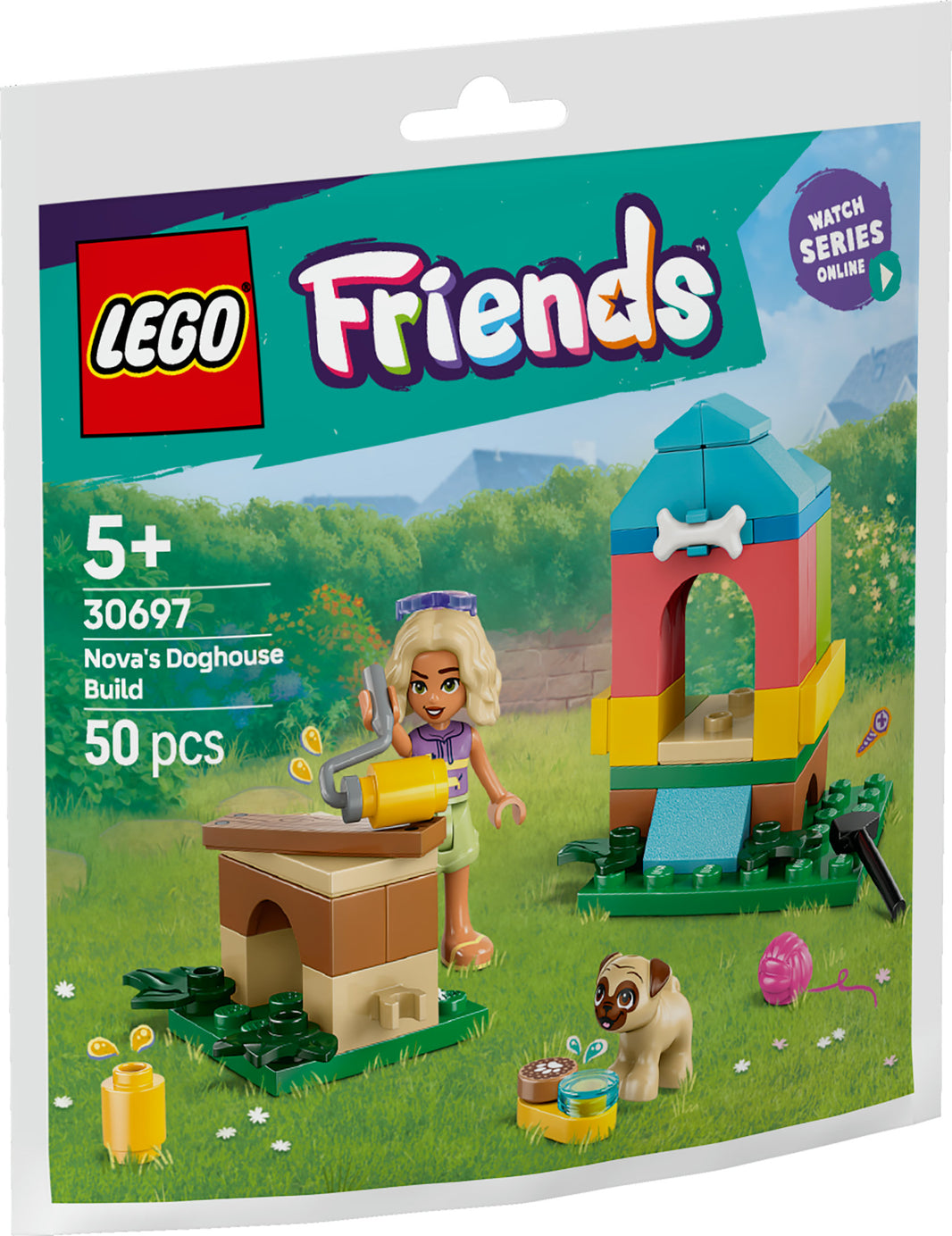 LEGO Friends - Novas selbstgebaute Hundehütte (30697) – im GOLDSTEIN.SHOP verfügbar mit Gratisversand ab Schweizer Lager