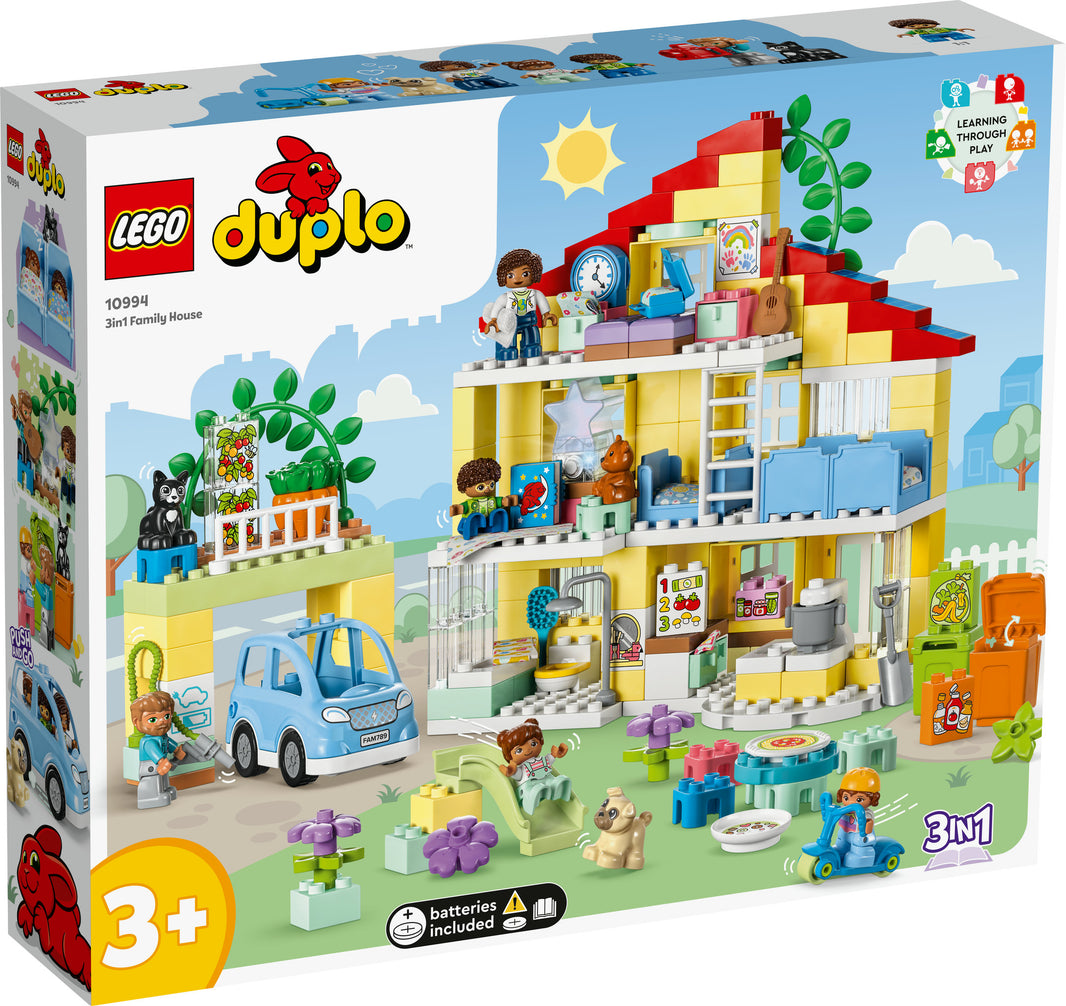 LEGO DUPLO Town - 3-in-1-Familienhaus (10994) – im GOLDSTEIN.SHOP verfügbar mit Gratisversand ab Schweizer Lager