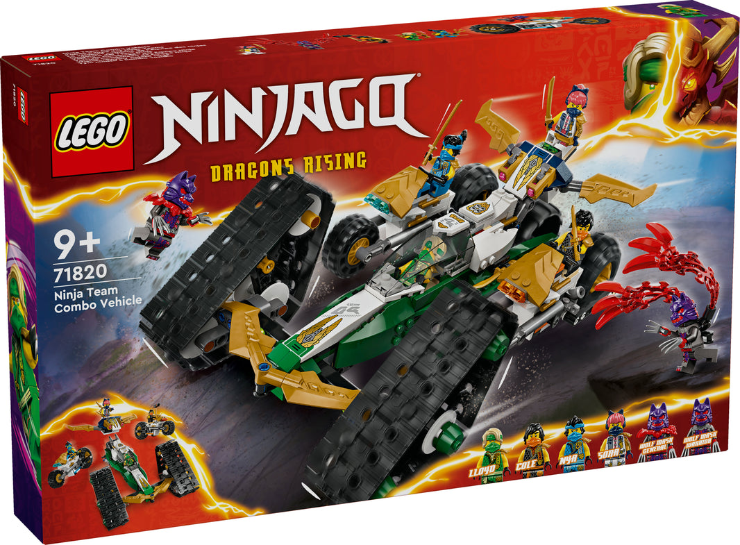 LEGO Ninjago - Kombi-Raupe des Ninja-Teams (71820) – im GOLDSTEIN.SHOP verfügbar mit Gratisversand ab Schweizer Lager