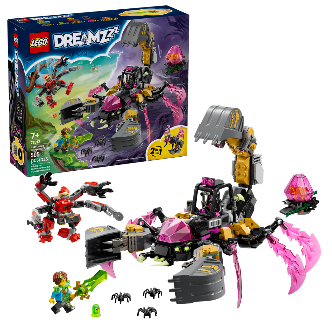 LEGO Dreamzzz - Albtraum-Skorpionbagger (71513)