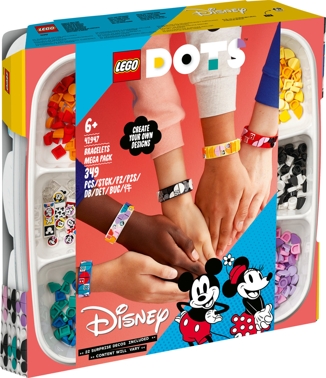 LEGO DOTS - Mickys Armband-Kreativset (41947)