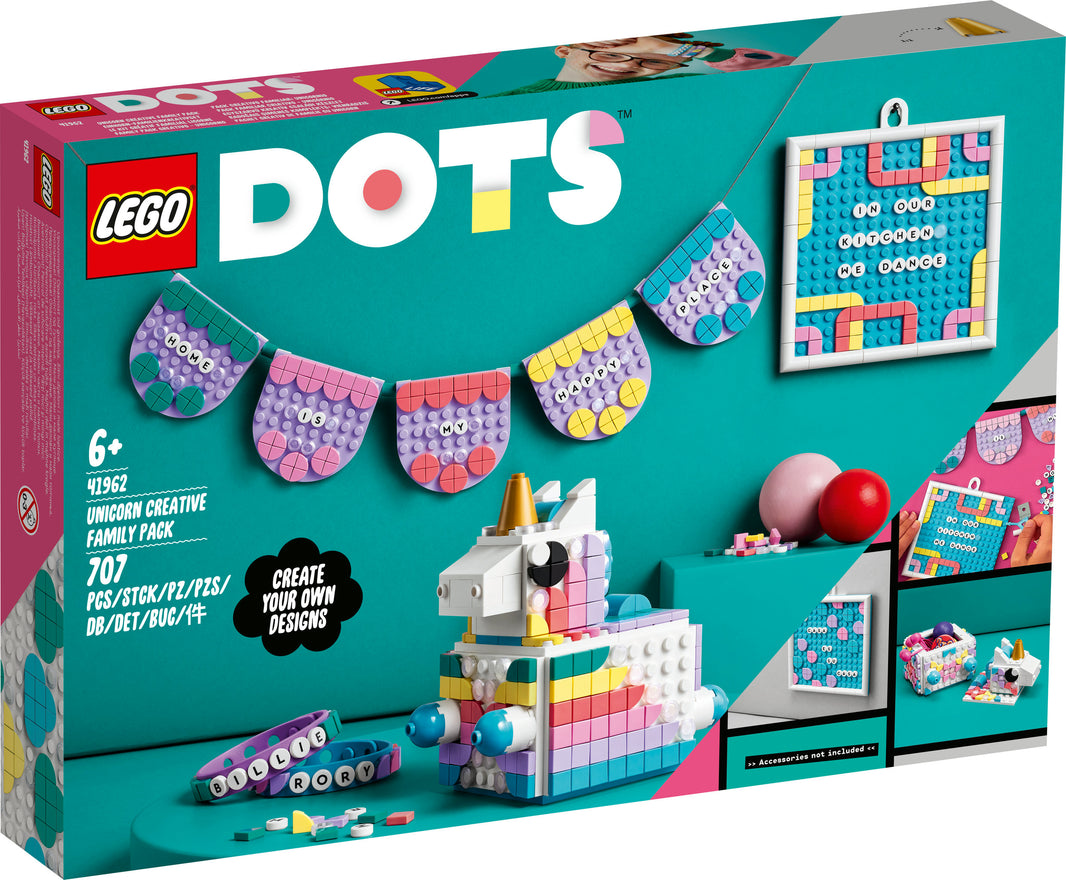 LEGO DOTS - Einhorn Familienkreativset (41962)