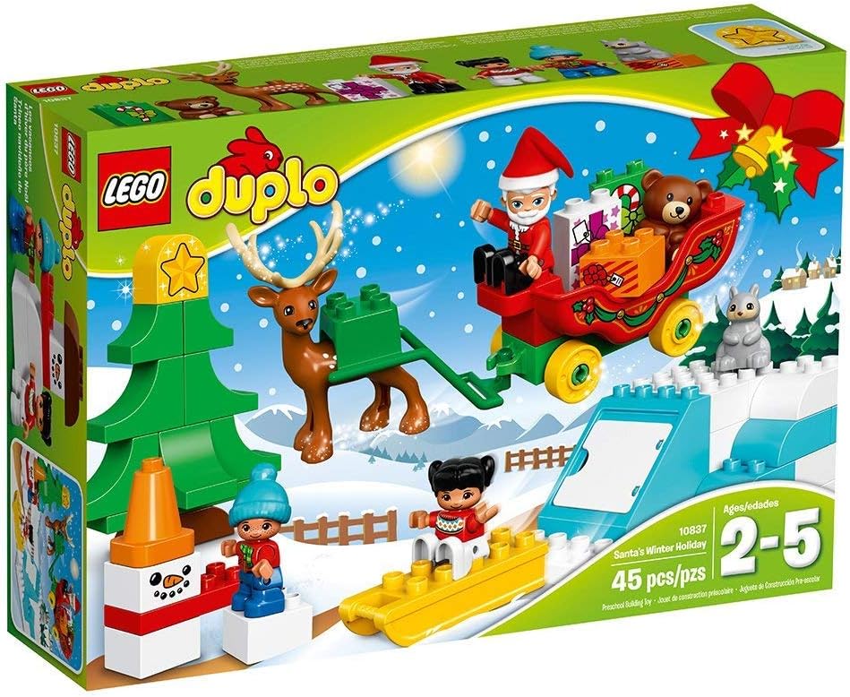 LEGO Duplo Winterspass mit dem Weihnachtsmann (10837) – im GOLDSTEIN.SHOP verfügbar mit Gratisversand ab Schweizer Lager