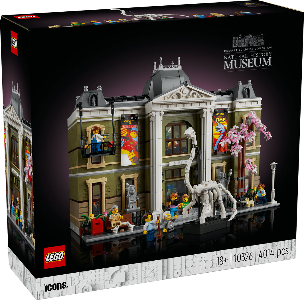 LEGO Icons - Naturhistorisches Museum (10326) – im GOLDSTEIN.SHOP verfügbar mit Gratisversand ab Schweizer Lager