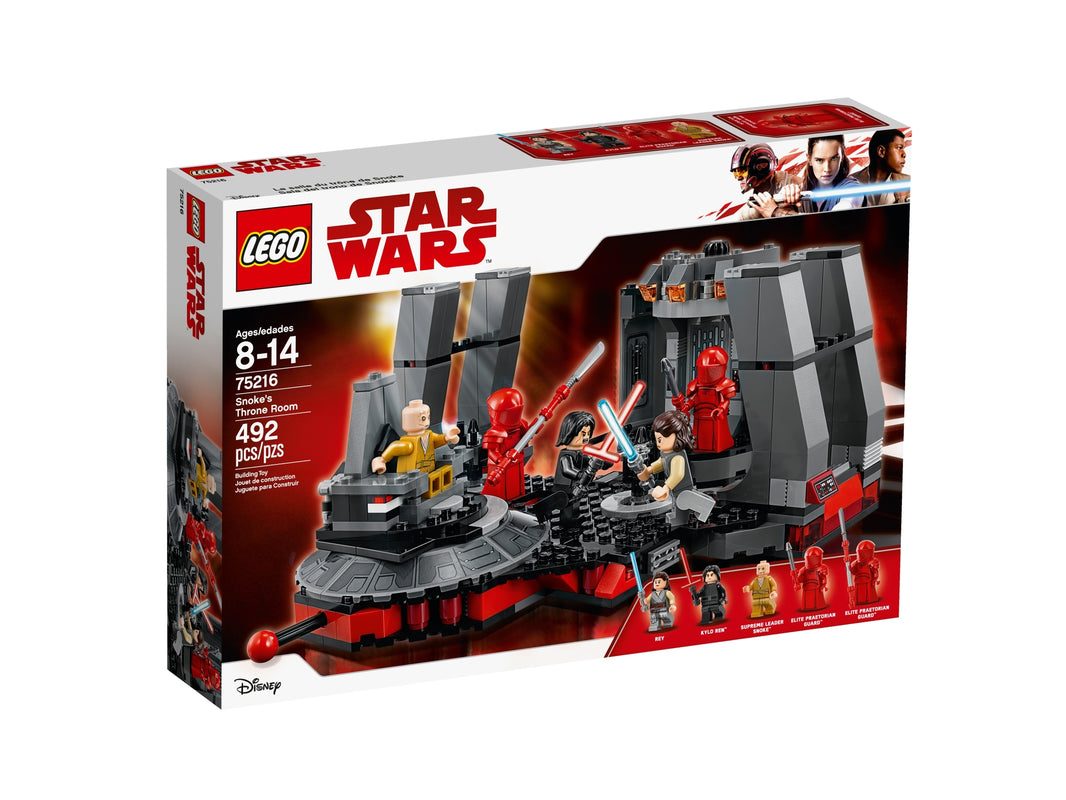 LEGO Star Wars Snokes Thronsaal (75216) – im GOLDSTEIN.SHOP verfügbar mit Gratisversand ab Schweizer Lager