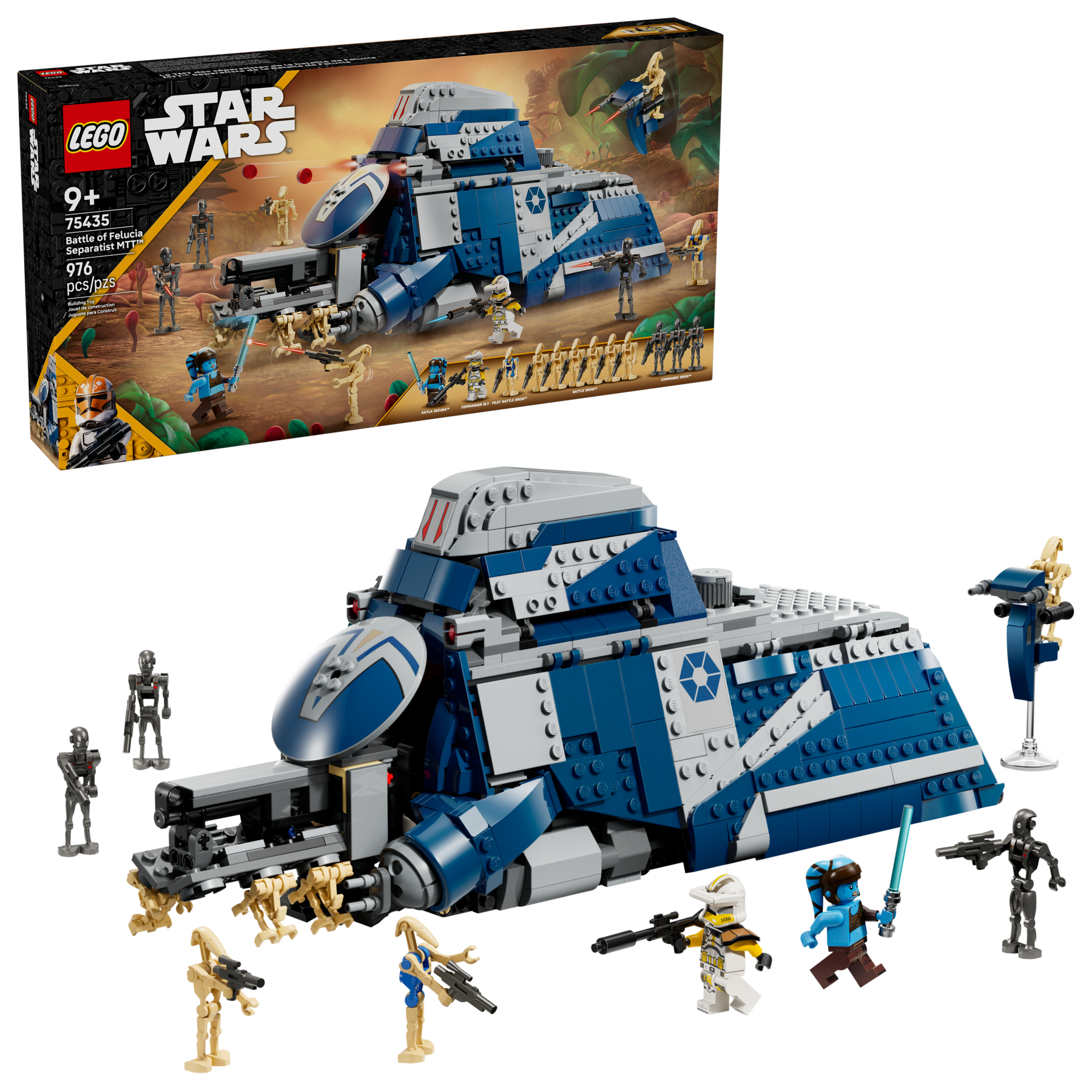LEGO  Star Wars - Battle of Felucia Separatist MTT (75435)
