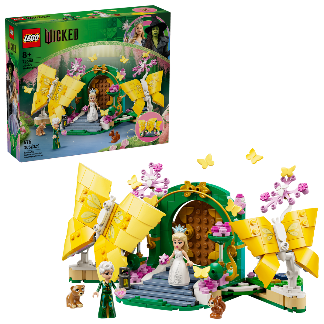 LEGO Wicked - Glindas Hochzeitstag, Spielzeug, Schmetterling Figur (75688)