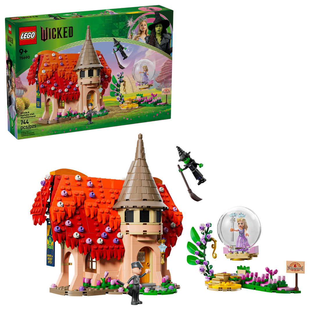 LEGO Wicked - Glinda und Elphaba im Munchkinland (75690)