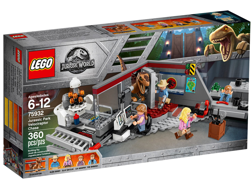 LEGO Jurassic World Jagd auf den Velociraptor (75932) – im GOLDSTEIN.SHOP verfügbar mit Gratisversand ab Schweizer Lager