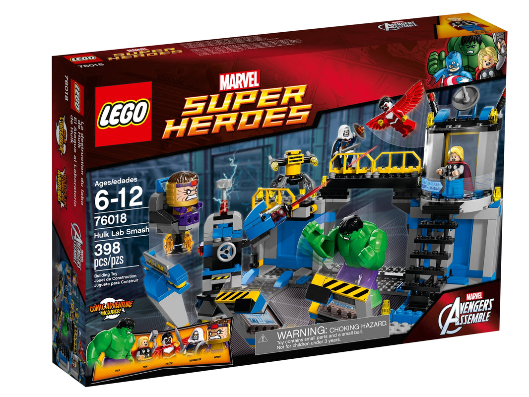 LEGO Marvel Super Heroes Hulks Labor Smash (76018) – im GOLDSTEIN.SHOP verfügbar mit Gratisversand ab Schweizer Lager