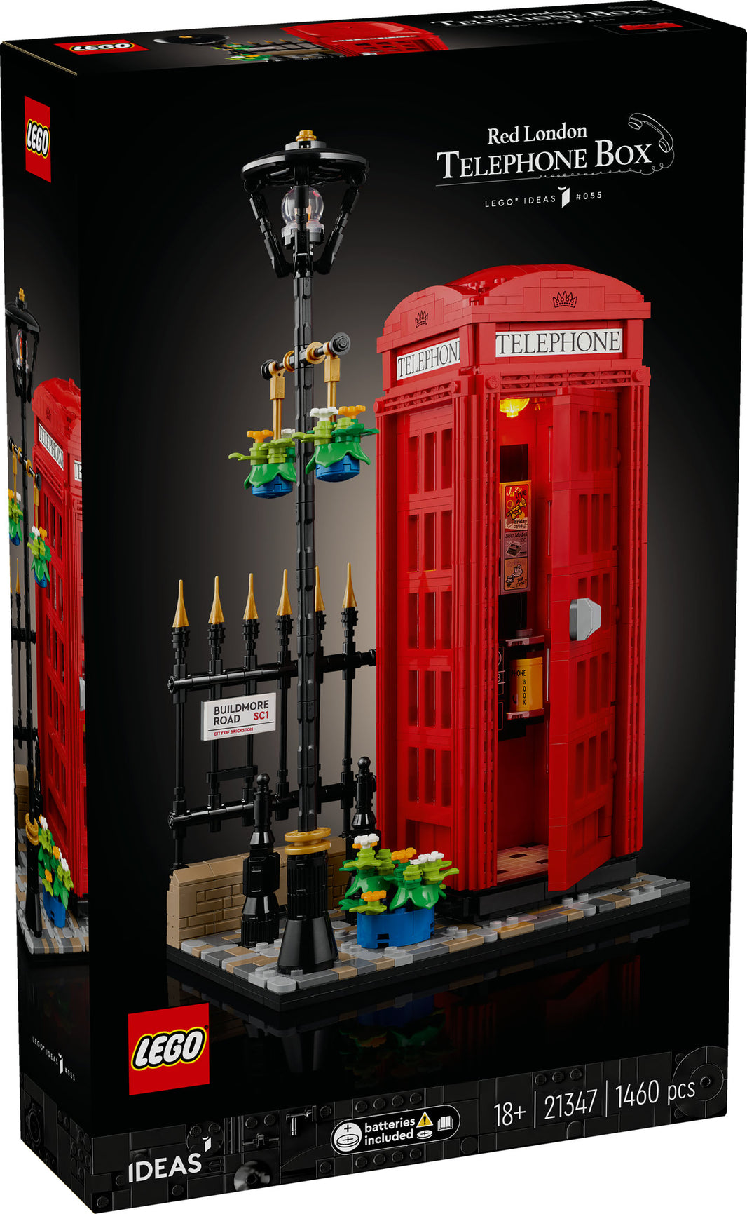 LEGO Ideas - Rote Londoner Telefonzelle (21347) – im GOLDSTEIN.SHOP verfügbar mit Gratisversand ab Schweizer Lager