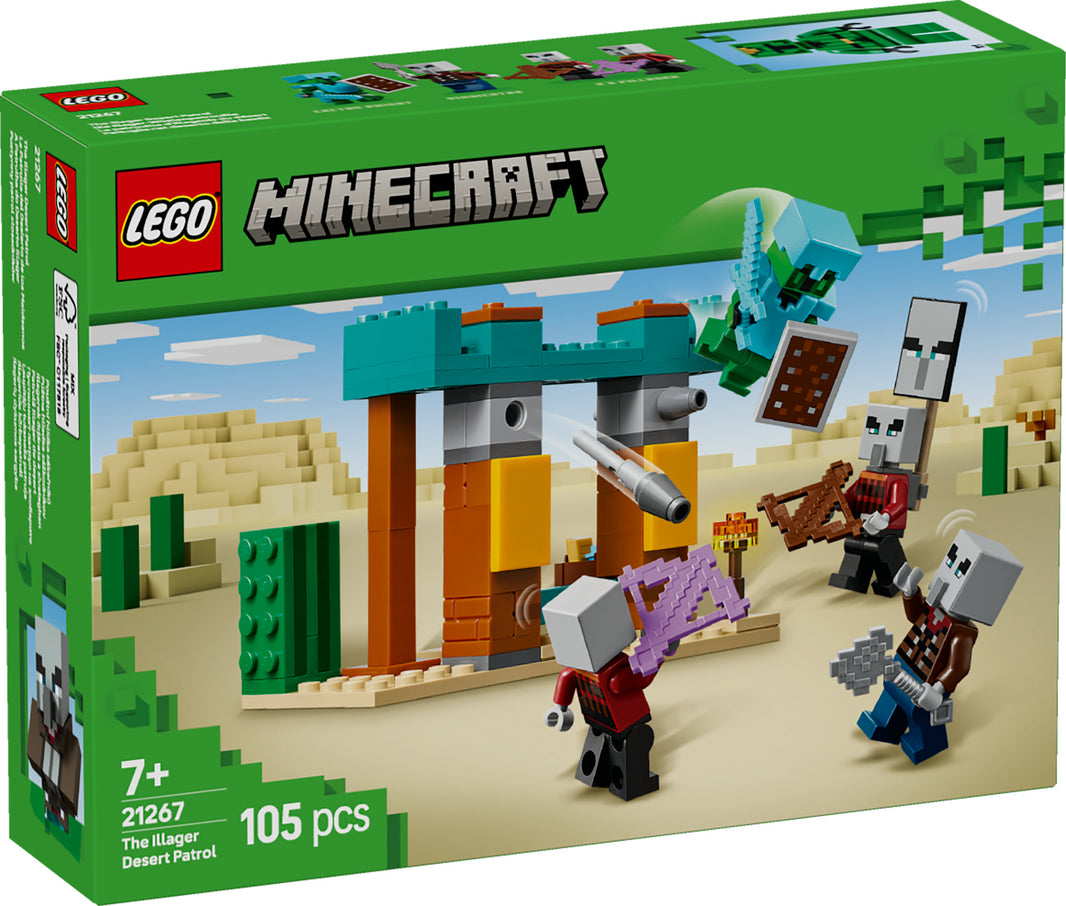 LEGO Minecraft - Die Illager-Wüstenpatrouille (21267) – im GOLDSTEIN.SHOP verfügbar mit Gratisversand ab Schweizer Lager