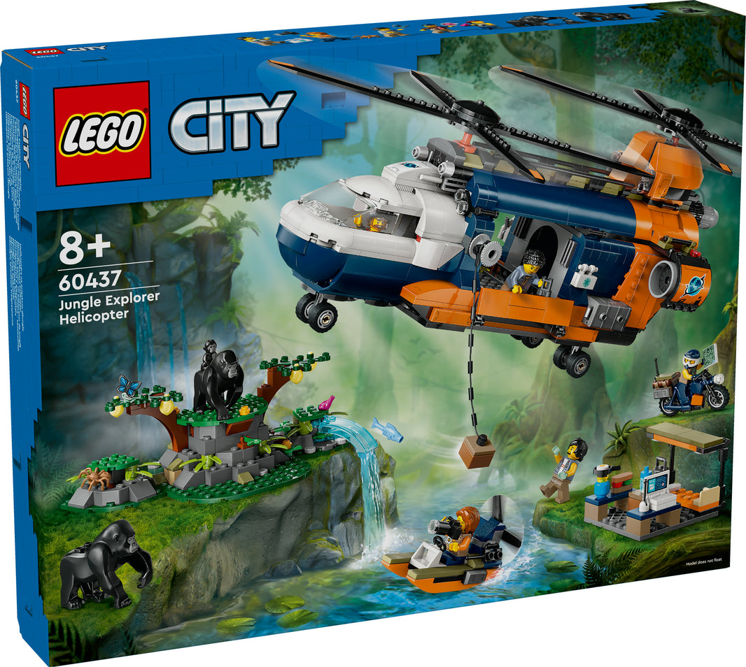 LEGO City - Dschungelforscher-Hubschrauber (60437) – im GOLDSTEIN.SHOP verfügbar mit Gratisversand ab Schweizer Lager