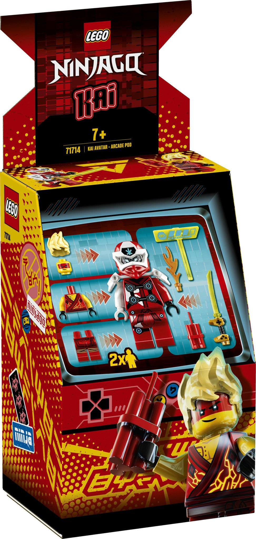 LEGO Ninjago - Avatar Kai - Arcade Kapsel (71714)