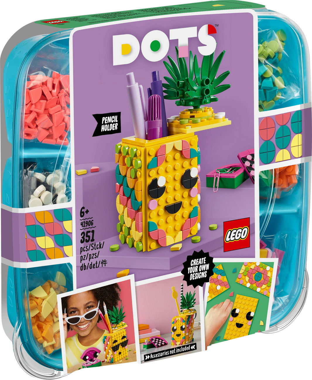 LEGO DOTS - Ananas Stiftehalter (41906)