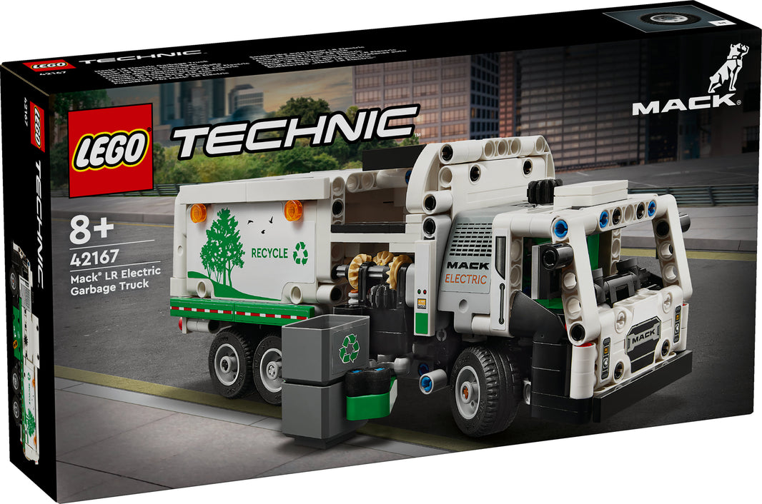 LEGO Technic - Mack LR Electric Müllwagen (42167) – im GOLDSTEIN.SHOP verfügbar mit Gratisversand ab Schweizer Lager