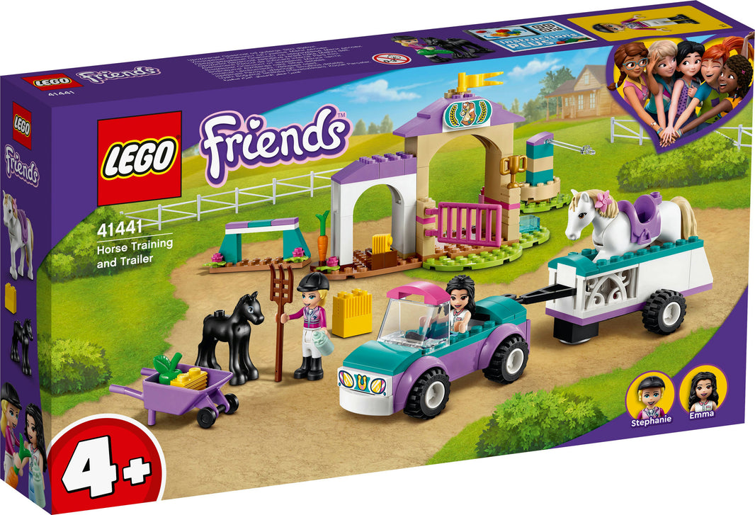 LEGO Friends - Trainingskoppel und Pferdeanhänger (41441)