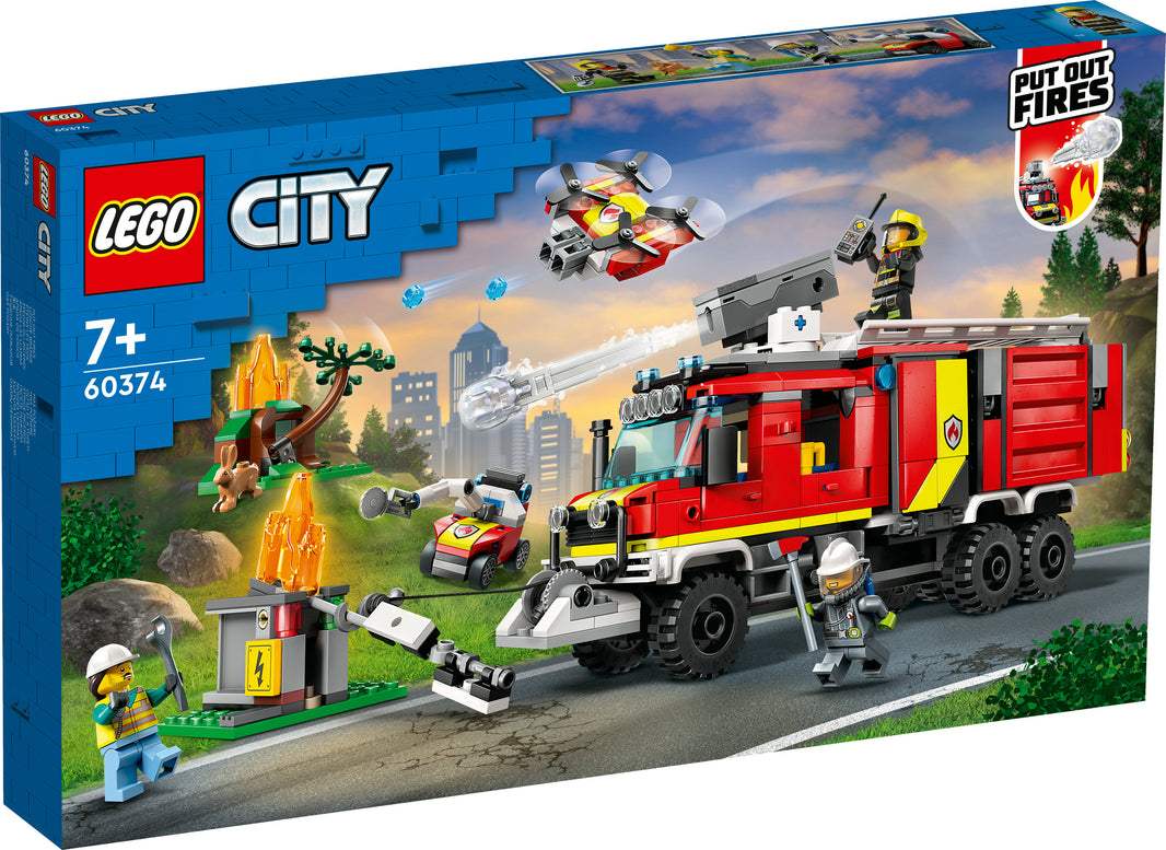 LEGO City - Einsatzleitwagen der Feuerwehr (60374) – im GOLDSTEIN.SHOP verfügbar mit Gratisversand ab Schweizer Lager